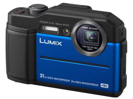 Panasonic LUMIX FT7 modrý