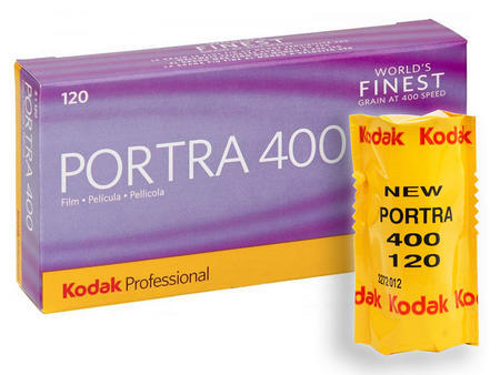 Kodak Portra 400/120 - barevný negativní svitek 5ks