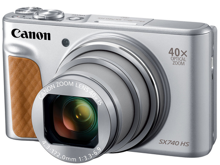 Canon PowerShot SX740 HS stříbrný