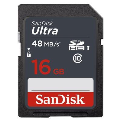 SanDisk SDHC Ultra 16GB 48MB/s Class10 UHS-I
