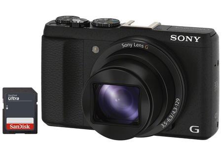 Sony Cyber-shot DSC-HX60 černý + 32GB SDHC