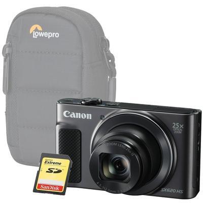 Canon PowerShot SX620 HS černý + brašna + 32GB karta