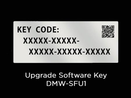Panasonic DMW-SFU1 softwarový klíč pro aktualizaci GH4/GH5 (V-Log)