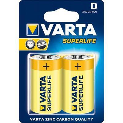 Varta SUPERLIFE typ D / R20 - 2ks