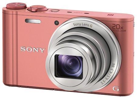 Sony Cyber-shot DSC-WX350 růžový