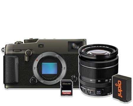 Fujifilm X-Pro3  Duratec Black + XF 18-55mm f/2.8-4 R LM OIS + 2. akumulátor + 128GB karta