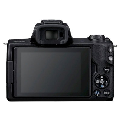 Canon EOS M50 černý + 15-45mm IS STM + brašna SB130 + 16GB SDHC (VUK)