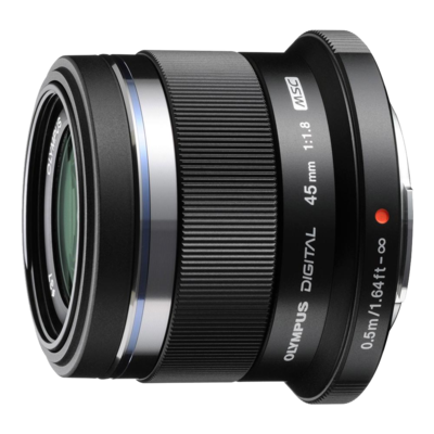 Olympus M.ZUIKO DIGITAL 45mm f/1.8 černý