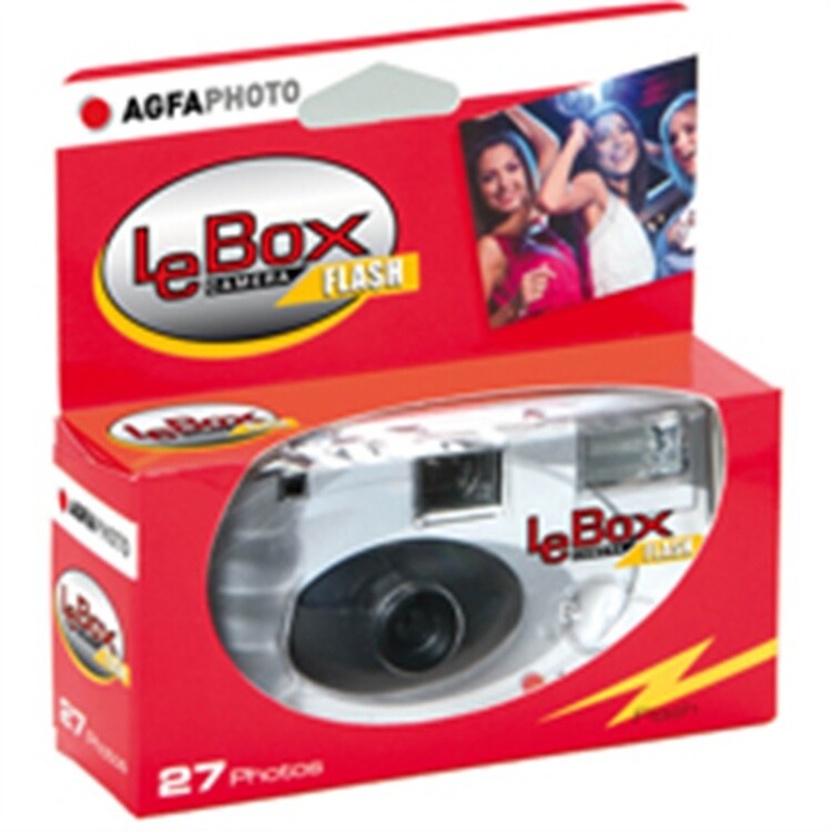 Agfa LeBox Flash 400/27 - jednorázový fotoaparát
