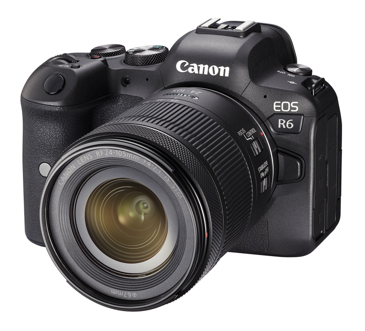 Canon EOS R6 + RF 24-105mm IS STM + Canon adaptér L287 EF-EOS R