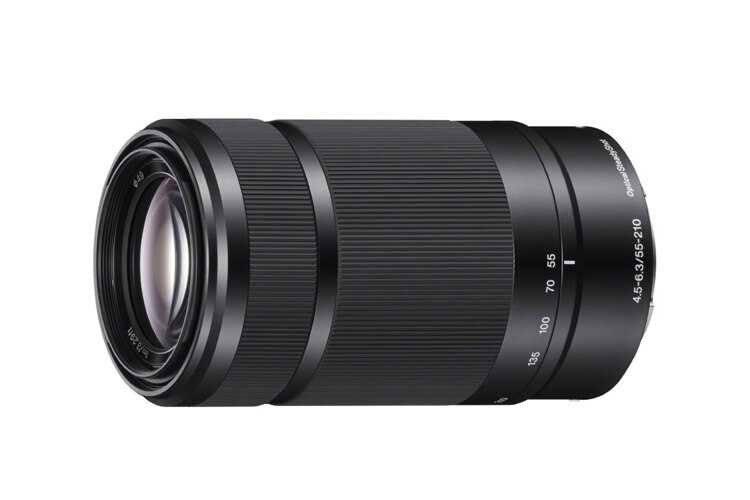 Sony E 55-210mm f/4.5-6.3 OSS černý