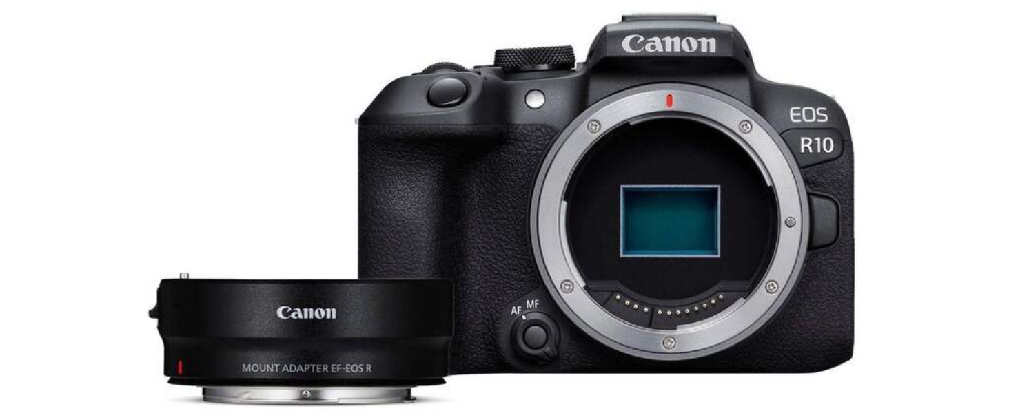 Canon EOS 10 s adaptérem 