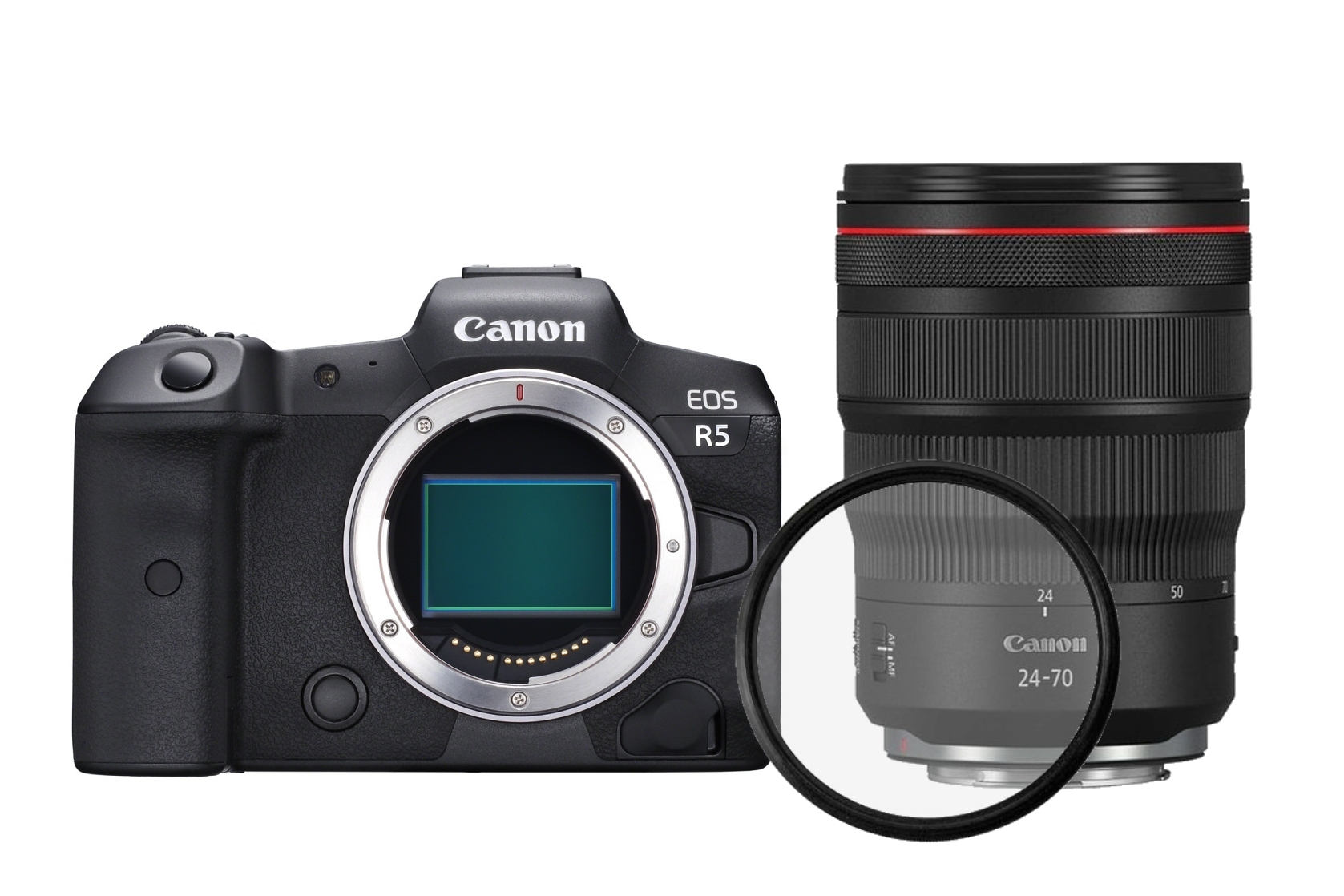 Canon EOS R5 + RF 24-70mm f/2.8 L IS USM + UV filtr