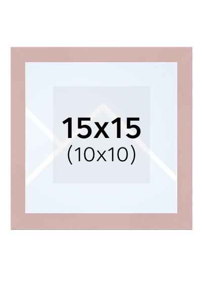 Falc QUADRO - fotorámeček - Růžová, 10x10, 15x15