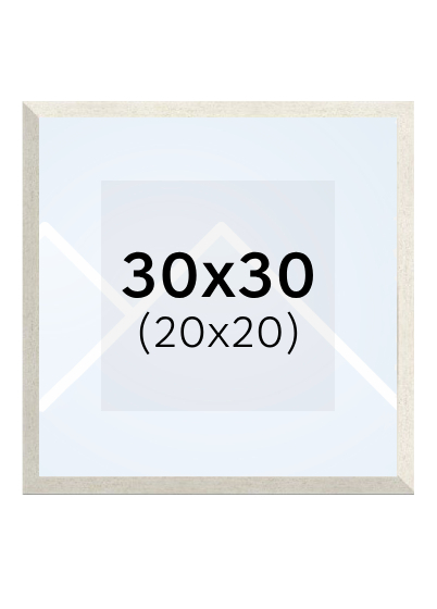 Falc QUADRO - fotorámeček - Bílá, 20x20, 30x30