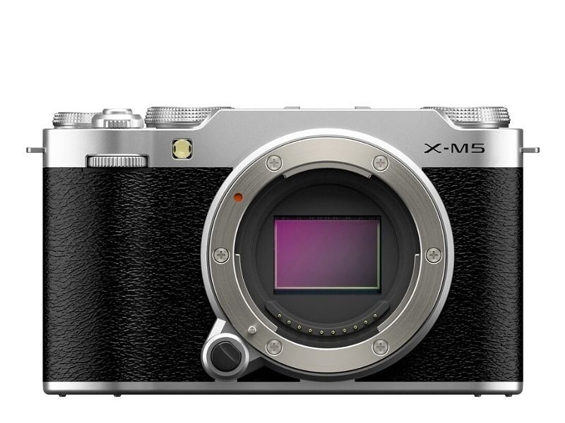 Fujifilm X-M5, tělo - stříbrná