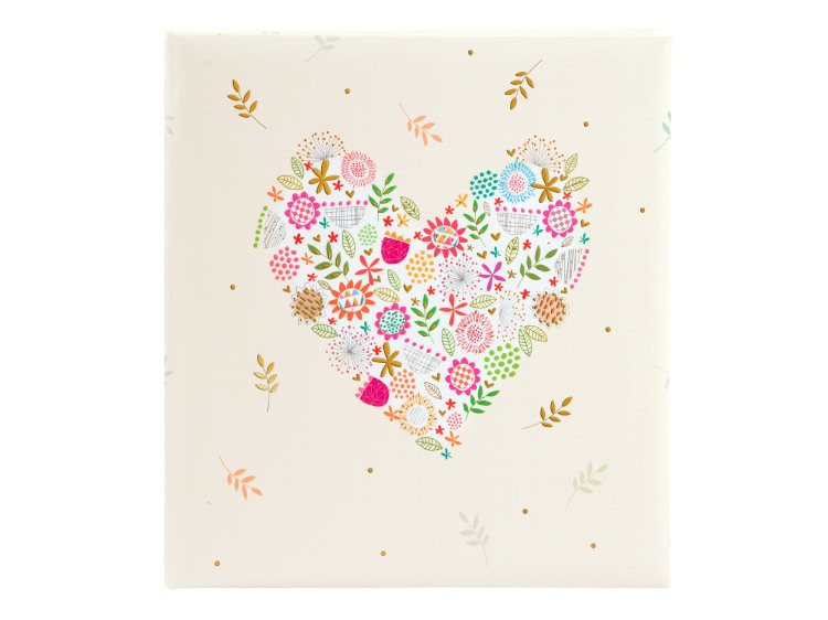 Fotoalbum Goldbuch FLOWERS IN THE HEART, 60/30x31