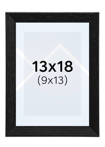 Hama OSLO - fotorámeček - Černá, 9x13, 13x18