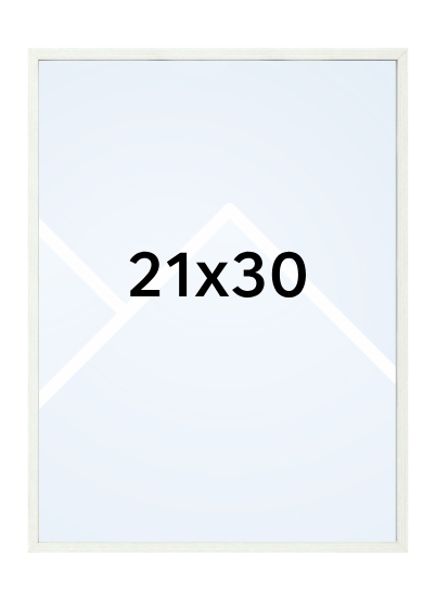 INTERTRADING BRASIL – fotorámeček - Bílá, 21x29,7 (A4)