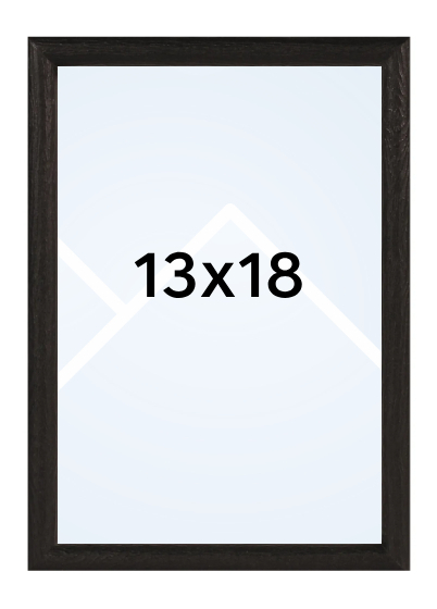 INTERTRADING HAPPY - fotorámeček - Černá, 13x18