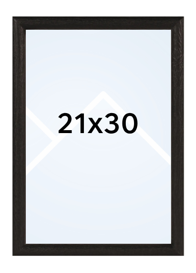 INTERTRADING HAPPY - fotorámeček - Černá, 21x30