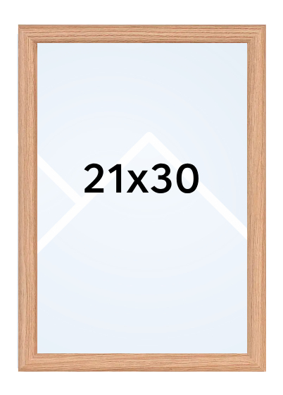 INTERTRADING HAPPY - fotorámeček - Přírodní, 21x30