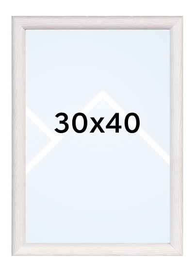 INTERTRADING HAPPY - fotorámeček - Bílá, 30x40