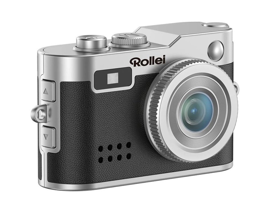 Rollei Mini Digitalkamera, černá - klíčenka & fotoaparát