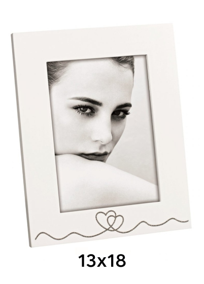 Mascagni HEARTS CHAIN - fotorámeček - Bílá, 13x18, 13x18