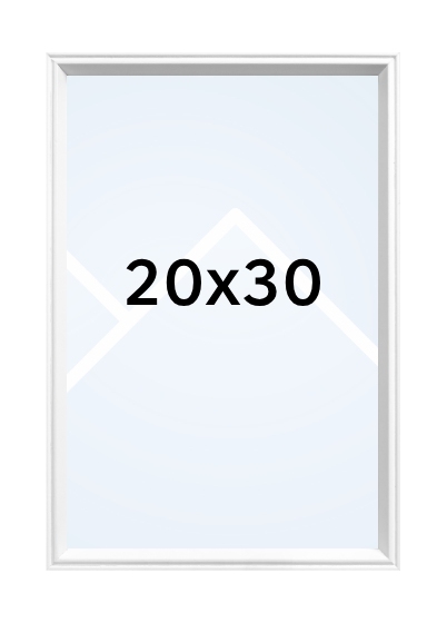 Walther SILHOUETTE - fotorámeček - Bílá, 20x30