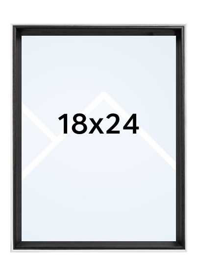 Walther SILHOUETTE - fotorámeček - Černá, 18x24