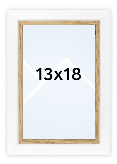 ZEP AYAS - fotorámeček - Bílá, 13x18