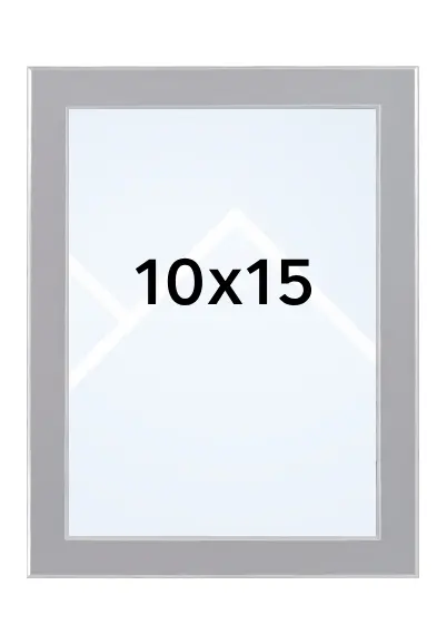ZEP Olimpia - fotorámeček - Šedá, 10x15, 10x15