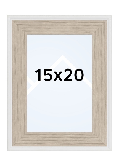 ZEP RAGUSA C - fotorámeček - Bílá, 15x20