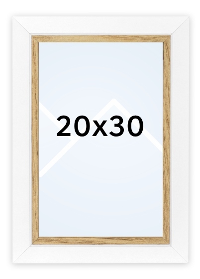 ZEP AYAS - fotorámeček - Bílá, 20x30