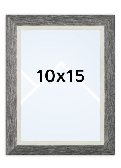 ZEP ADLER GREY - fotorámeček - Šedá, 10x15