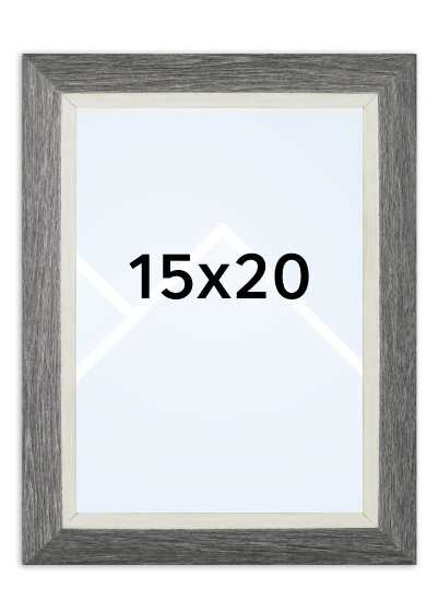 ZEP ADLER GREY - fotorámeček - Šedá, 15x20