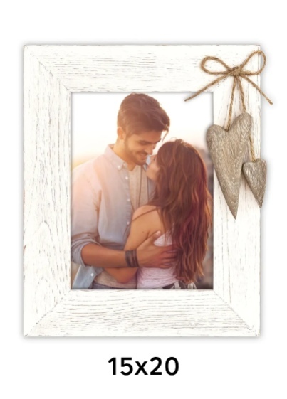 ZEP LILLE - fotorámeček - Bílá, 15x20