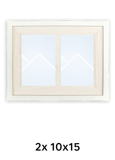 ZEP ARLON - multirám - Bílá, 10x15 x2