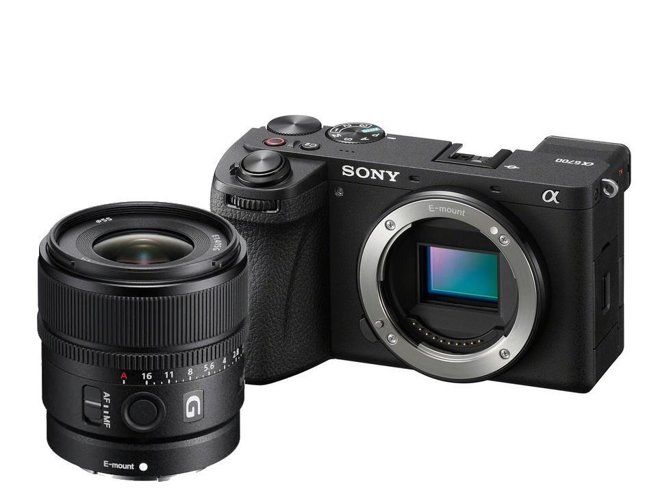 Sony Alpha A6700 tělo + 15mm f/1.4 G