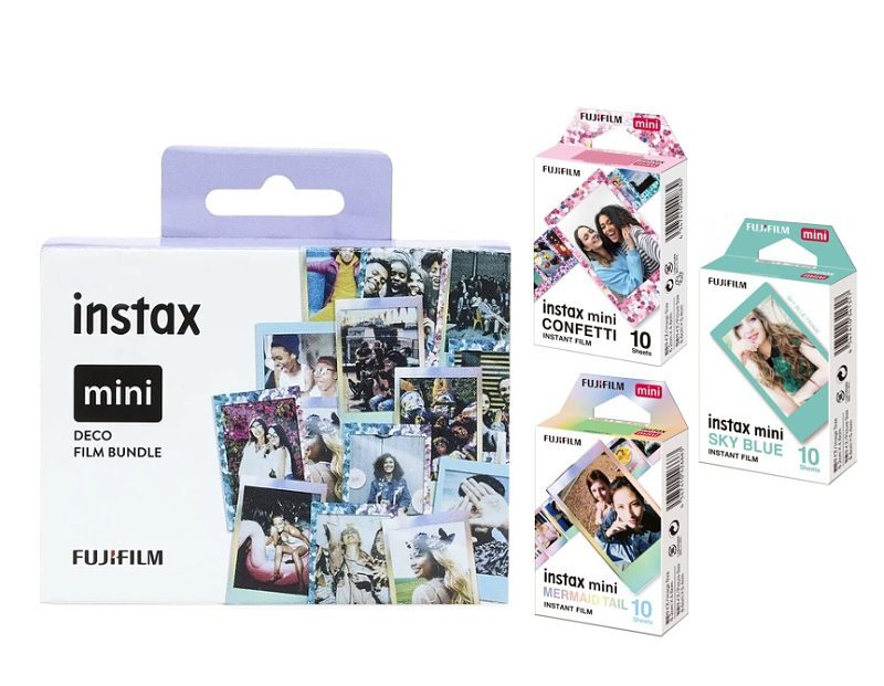 Fujifilm instax™ mini  Deco film bundle (3x 10ks) Fujifilm instax™ mini  Deco film bundle (3x 10ks)