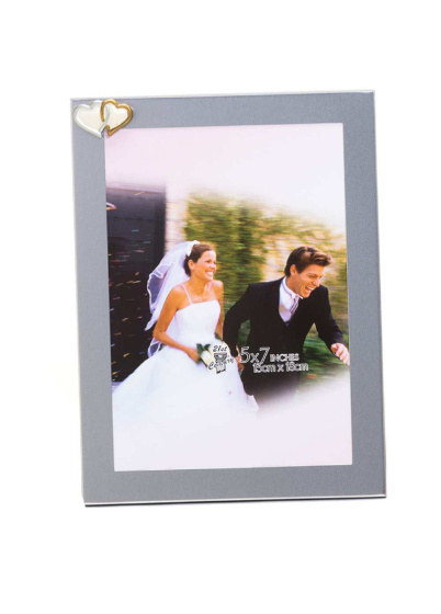 KPH WEDDING HEARTS - fotorámeček - Bílá, 13x18