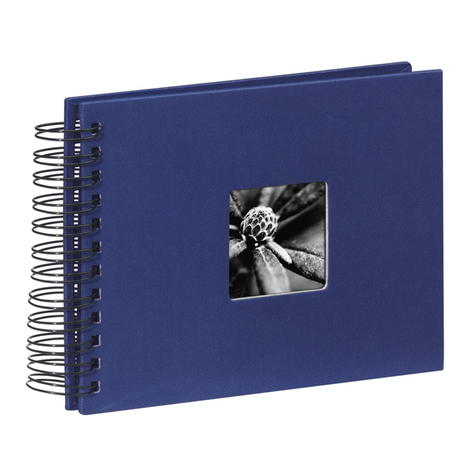 Hama FINE ART, 50/24x17 -  kroužková vazba, modré Hama FINE ART, 50/24x17 -  kroužková vazba, modré