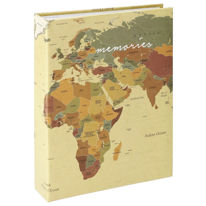 Fotoalbum Hama memo WORLD MAP, 10x15/200