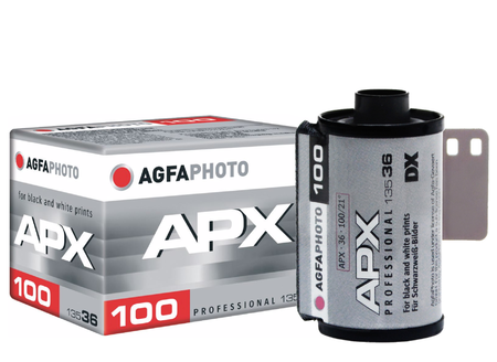 Agfa APX 100 Professional 135/36 - černobílý kinofilm Agfa APX 100 Professional 135/36 - černobílý kinofilm