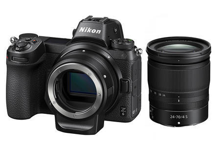 Nikon Z 6 + 24-70mm f/4 S + FTZ Adapter Kit