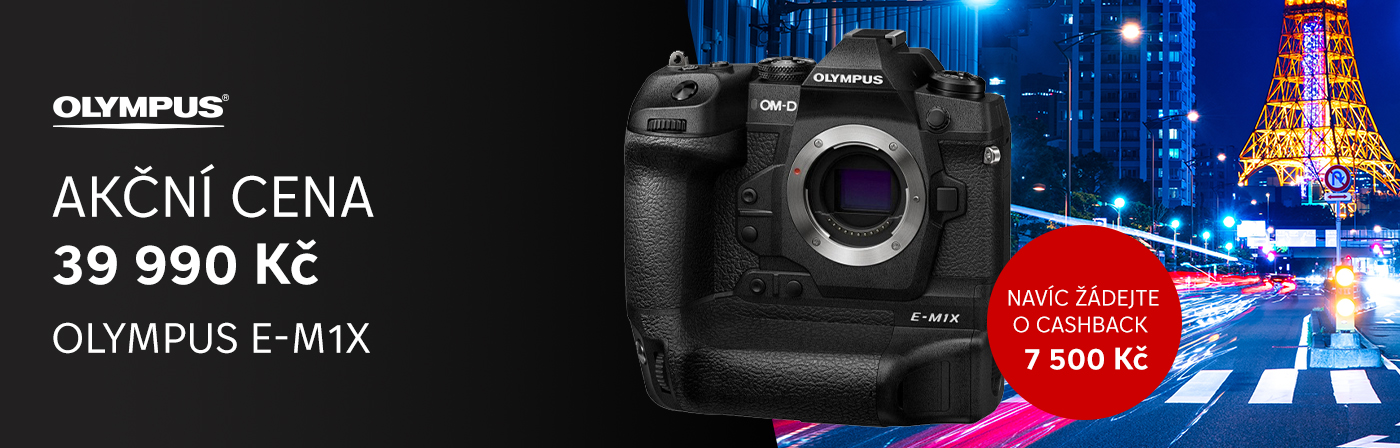 Olympus cashback a sleva